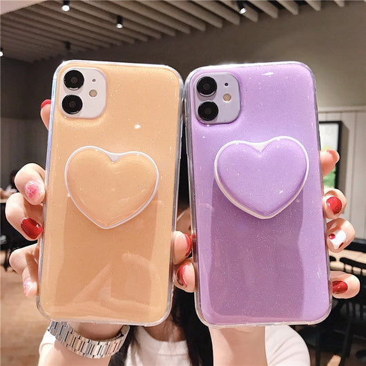 Funda para Teléfono con Purpurina y Soporte Integrado - Image 8
