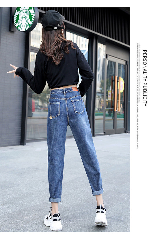 Jeans Rectos Talle Alto Mujer - Corte Slim y Holgado - Image 7