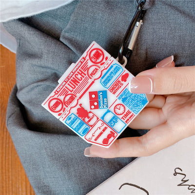 Funda Audífono 3D Estéreo Diseño Pizza Creativo - Image 9