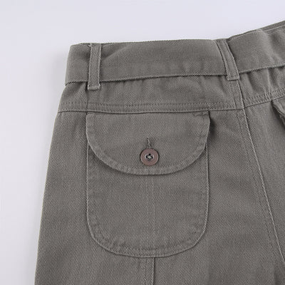 Pantalones Vaqueros Grises Retro Estilo Europeo para Mujer - Image 17
