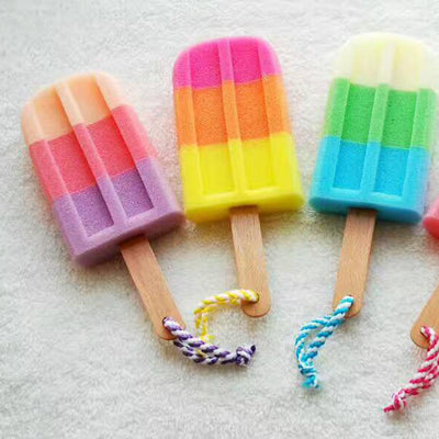 Esponja de Baño Suave Diseño Paleta de Hielo - Accesorio de Ducha Colorido - Image 12
