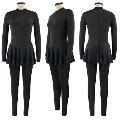 Traje de Baño Integral Modesto de Manga Larga con Protección Solar - Image 27