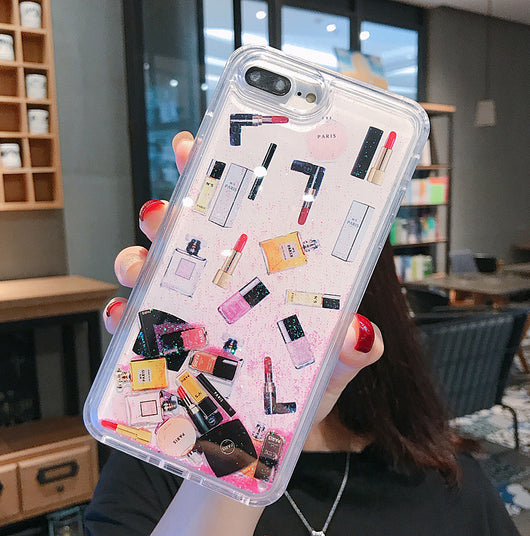 Funda para Teléfono con Efecto Arenas Movedizas y Botella de Perfume - Image 8