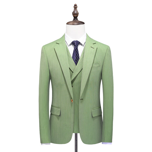 Traje Slim Fit de Tres Piezas para Hombre - Image 9