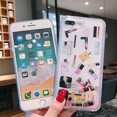 Funda para Teléfono con Efecto Arenas Movedizas y Botella de Perfume - Image 12