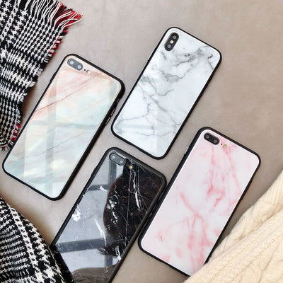 Funda de Vidrio Mármol para Teléfono - Image 9