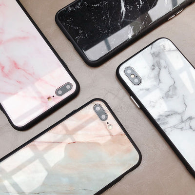 Funda de Vidrio Mármol para Teléfono - Image 14
