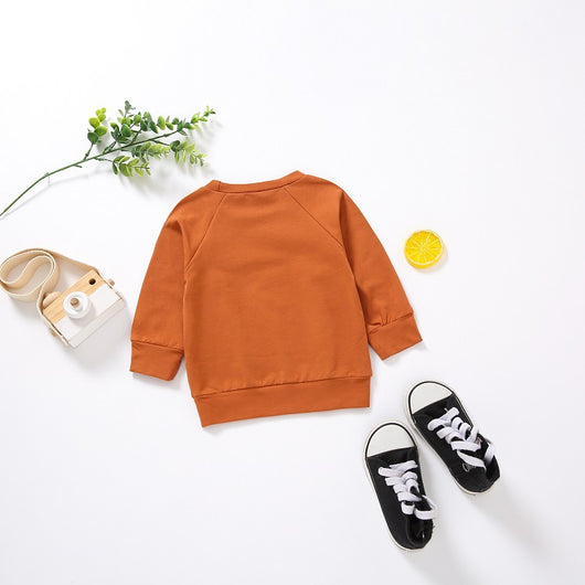 Suéter Infantil Unisex con Letras - Buzo de Algodón Cómodo - Image 13
