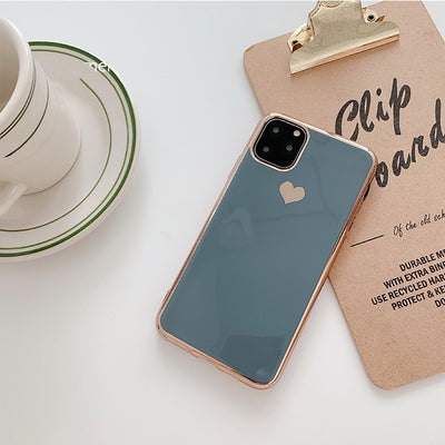 Funda Teléfono Chapado en Oro con Diseño de Amor - Image 14