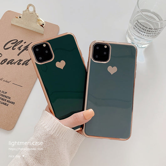 Funda Teléfono Chapado en Oro con Diseño de Amor - Image 17