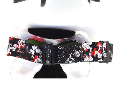 Máscara Cráneo para Motociclista con Gafas Integradas - Image 27