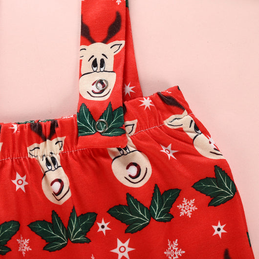 Conjunto de Tirantes Navideños Estampado Renos para Caballero - Image 11