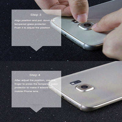 Protector de Lente Templado para Samsung Galaxy S7 Edge y S8 - Película Trasera - Image 8