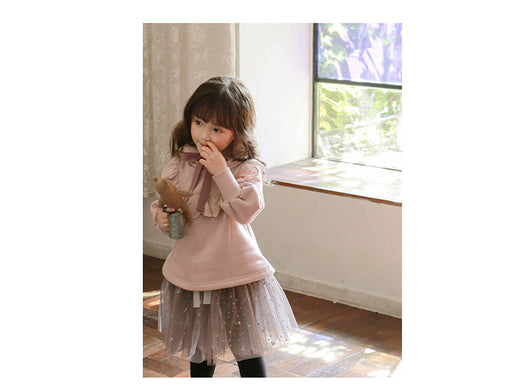 Sudadera con Capucha de Terciopelo y Encaje para Niñas Talla Plus - Image 16