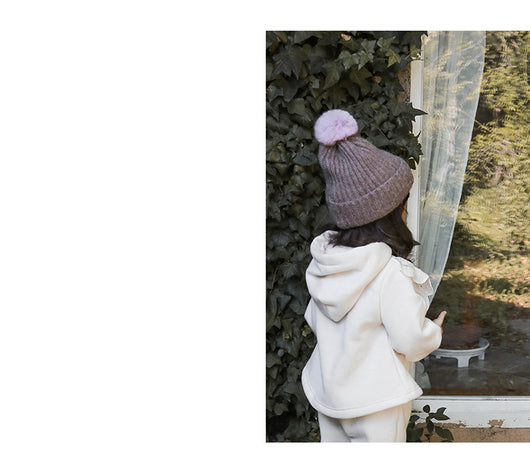 Sudadera con Capucha de Terciopelo y Encaje para Niñas Talla Plus - Image 24