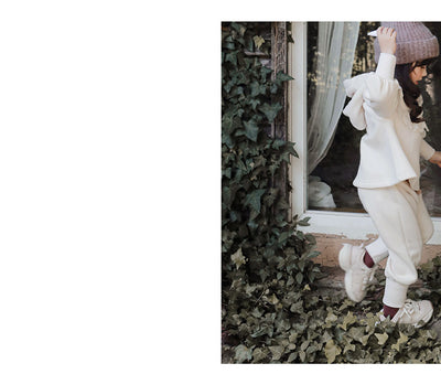 Sudadera con Capucha de Terciopelo y Encaje para Niñas Talla Plus - Image 25