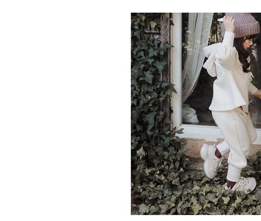 Sudadera con Capucha de Terciopelo y Encaje para Niñas Talla Plus - Image 25