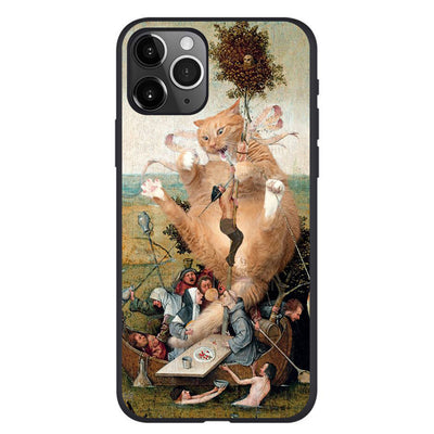 Funda para iPhone con Diseño de Gato Naranja - Arte Óleo - Image 17