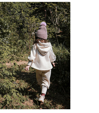 Sudadera con Capucha de Terciopelo y Encaje para Niñas Talla Plus - Image 26
