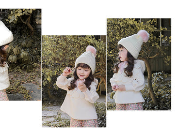 Sudadera con Capucha de Terciopelo y Encaje para Niñas Talla Plus - Image 28