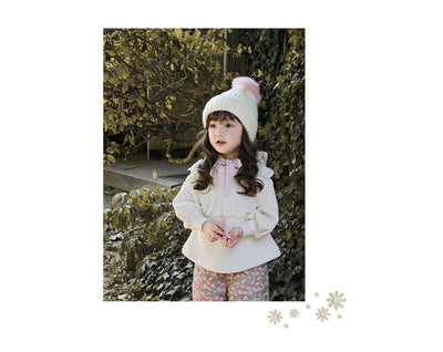 Sudadera con Capucha de Terciopelo y Encaje para Niñas Talla Plus - Image 32