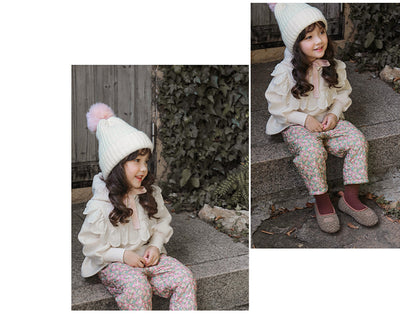 Sudadera con Capucha de Terciopelo y Encaje para Niñas Talla Plus - Image 34