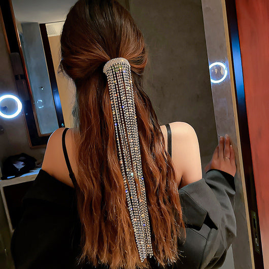 Pasador de Cabello con Borla de Diamantes - Image 15