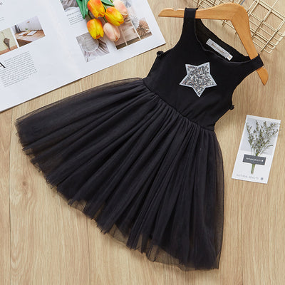 Vestido de Princesa con Lentejuelas Pentagrama para Niñas - Image 7