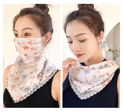 Pañuelo de Seda Multifunción para Rostro y Cuello - Máscara Protectora Ligera Verano - Image 15