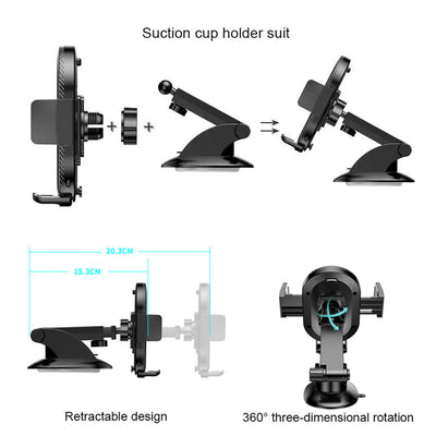 Soporte Inalámbrico de Carga Rápida PURERADIAN™ para Auto - Image 22