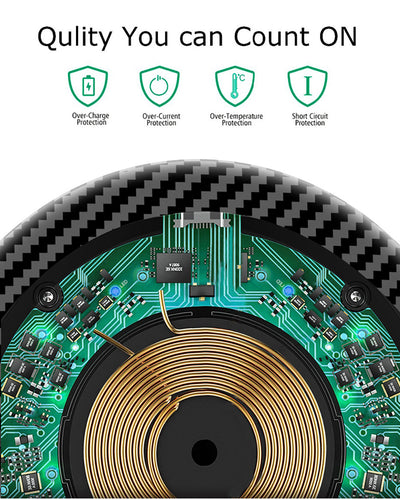 Soporte Inalámbrico de Carga Rápida PURERADIAN™ para Auto - Image 25