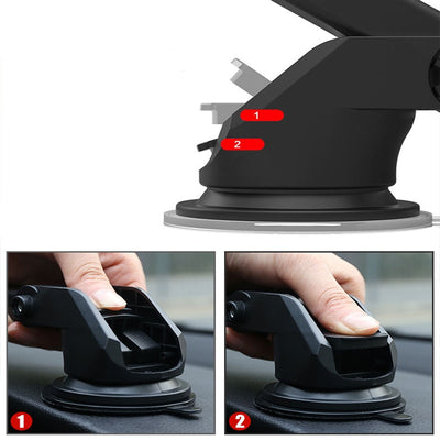Soporte Universal Telescópico para Teléfono en Auto - Navegación GPS - Image 11