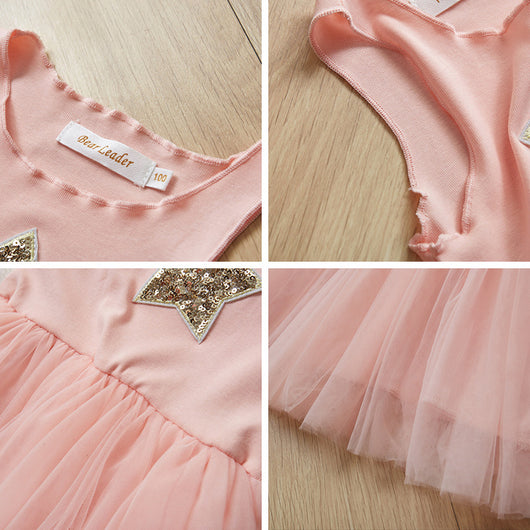 Vestido de Princesa con Lentejuelas Pentagrama para Niñas - Image 29