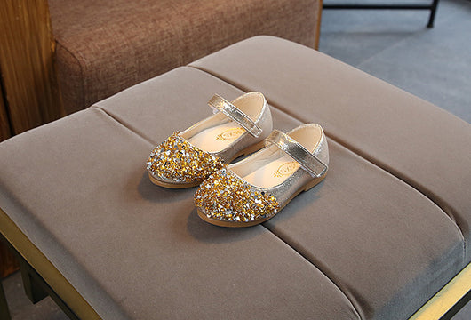 Zapatos de Cuero para Niña Estilo Princesa con Diamantes - Image 28