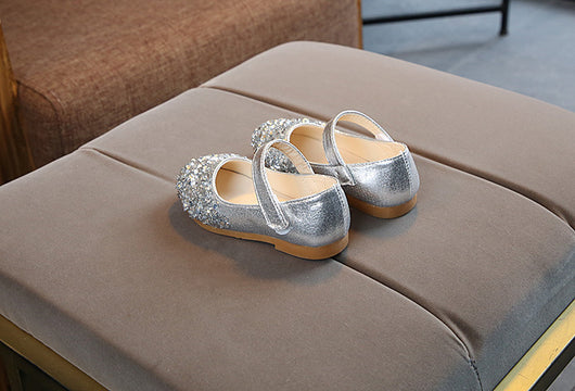 Zapatos de Cuero para Niña Estilo Princesa con Diamantes - Image 29