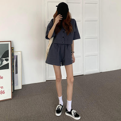 Conjunto de Moda Mujer: Cardigan, Chaqueta y Shorts Pierna Ancha - Image 19