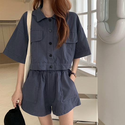 Conjunto de Moda Mujer: Cardigan, Chaqueta y Shorts Pierna Ancha - Image 26