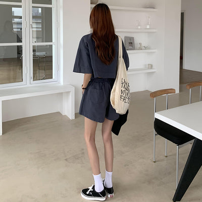 Conjunto de Moda Mujer: Cardigan, Chaqueta y Shorts Pierna Ancha - Image 27