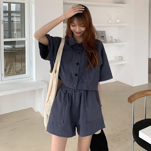 Conjunto de Moda Mujer: Cardigan, Chaqueta y Shorts Pierna Ancha - Image 28