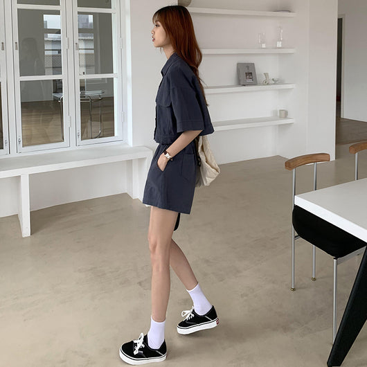 Conjunto de Moda Mujer: Cardigan, Chaqueta y Shorts Pierna Ancha - Image 29