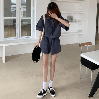 Conjunto de Moda Mujer: Cardigan, Chaqueta y Shorts Pierna Ancha - Image 31