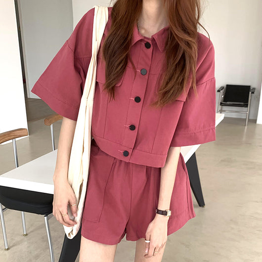 Conjunto de Moda Mujer: Cardigan, Chaqueta y Shorts Pierna Ancha - Image 32