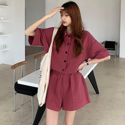 Conjunto de Moda Mujer: Cardigan, Chaqueta y Shorts Pierna Ancha - Image 34