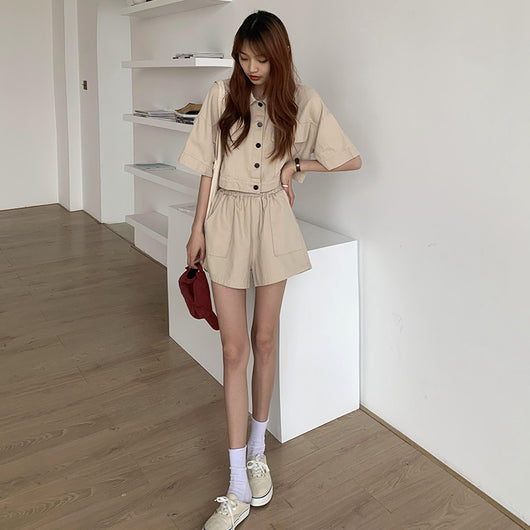 Conjunto de Moda Mujer: Cardigan, Chaqueta y Shorts Pierna Ancha - Image 40
