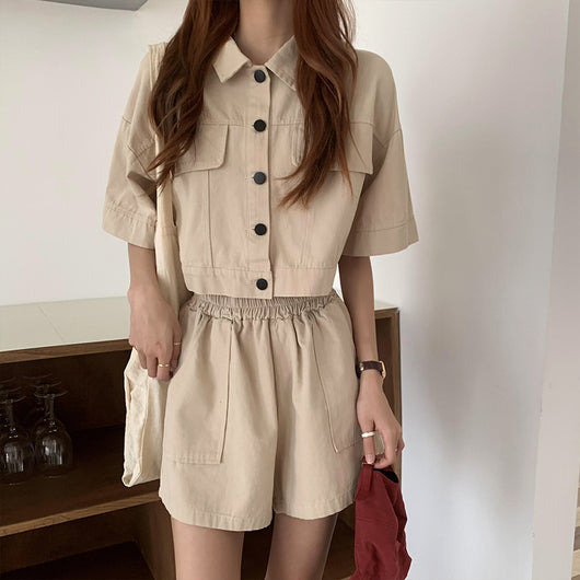 Conjunto de Moda Mujer: Cardigan, Chaqueta y Shorts Pierna Ancha - Image 46