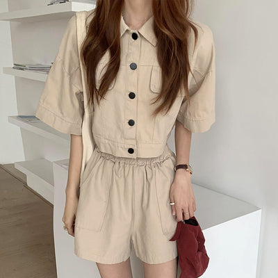 Conjunto de Moda Mujer: Cardigan, Chaqueta y Shorts Pierna Ancha - Image 48