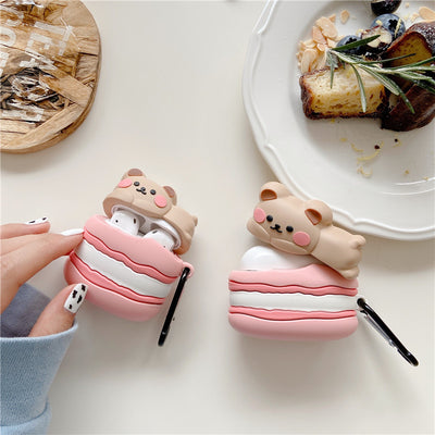 Estuche para Audífonos Macaron Bear - Image 6