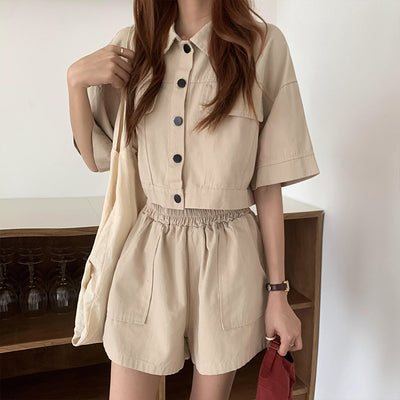 Conjunto de Moda Mujer: Cardigan, Chaqueta y Shorts Pierna Ancha - Image 50