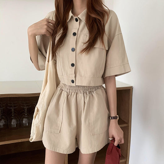 Conjunto de Moda Mujer: Cardigan, Chaqueta y Shorts Pierna Ancha - Image 50