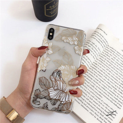 Funda para celular con diseño de hoja de plátano y acabado bronceado - Image 15